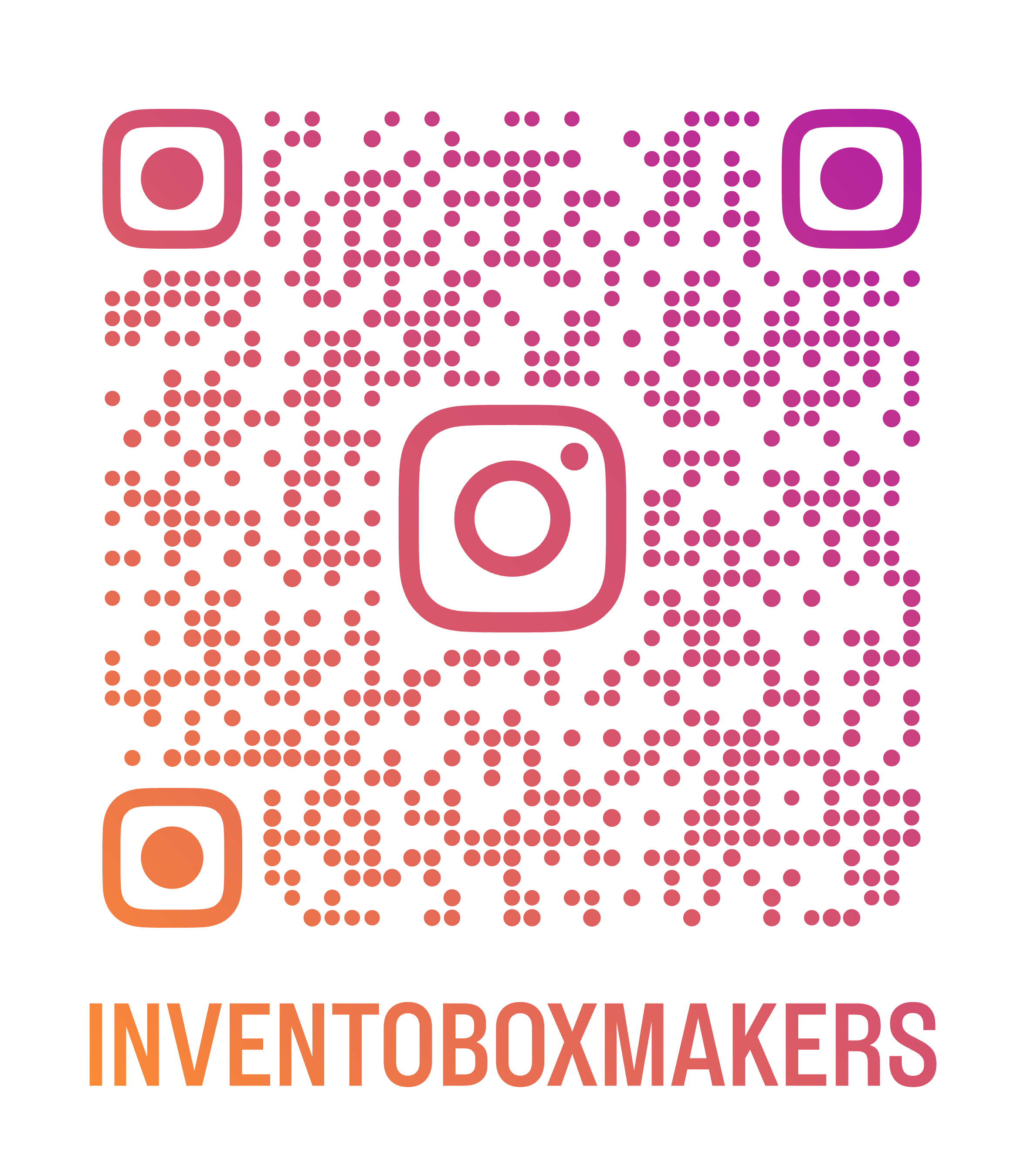 Inventoboxmakers Instagram QR code